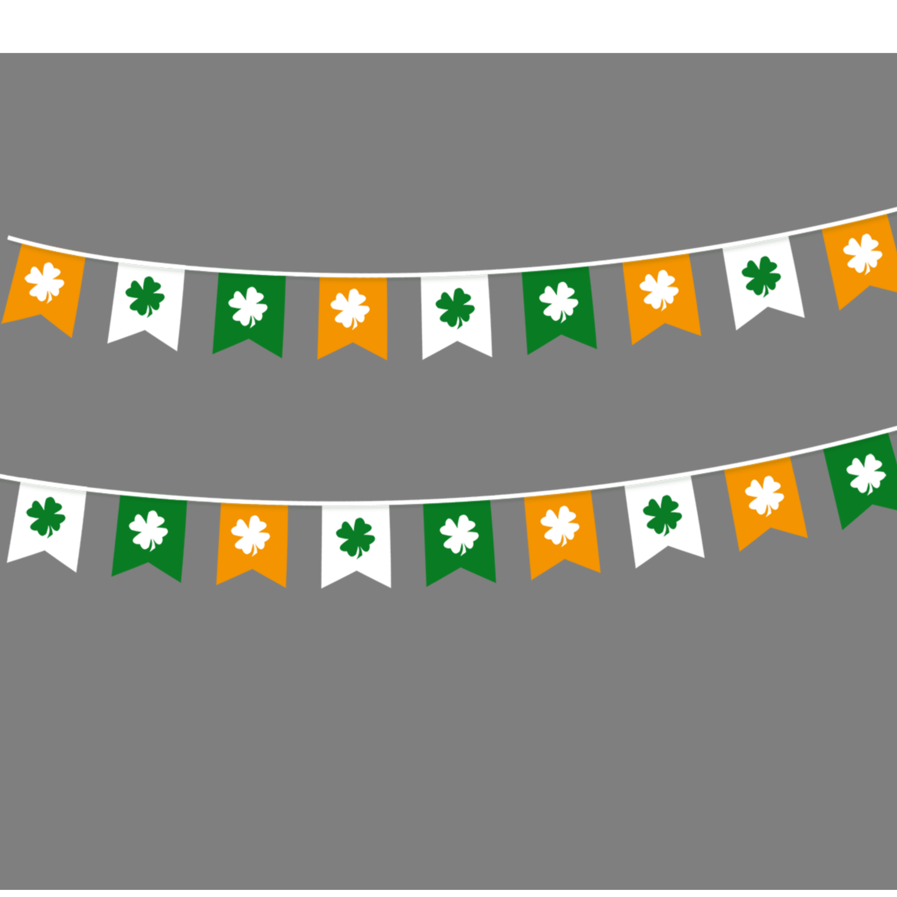 Ftestickers Ireland Irish Banner Flag Saintpatricksday