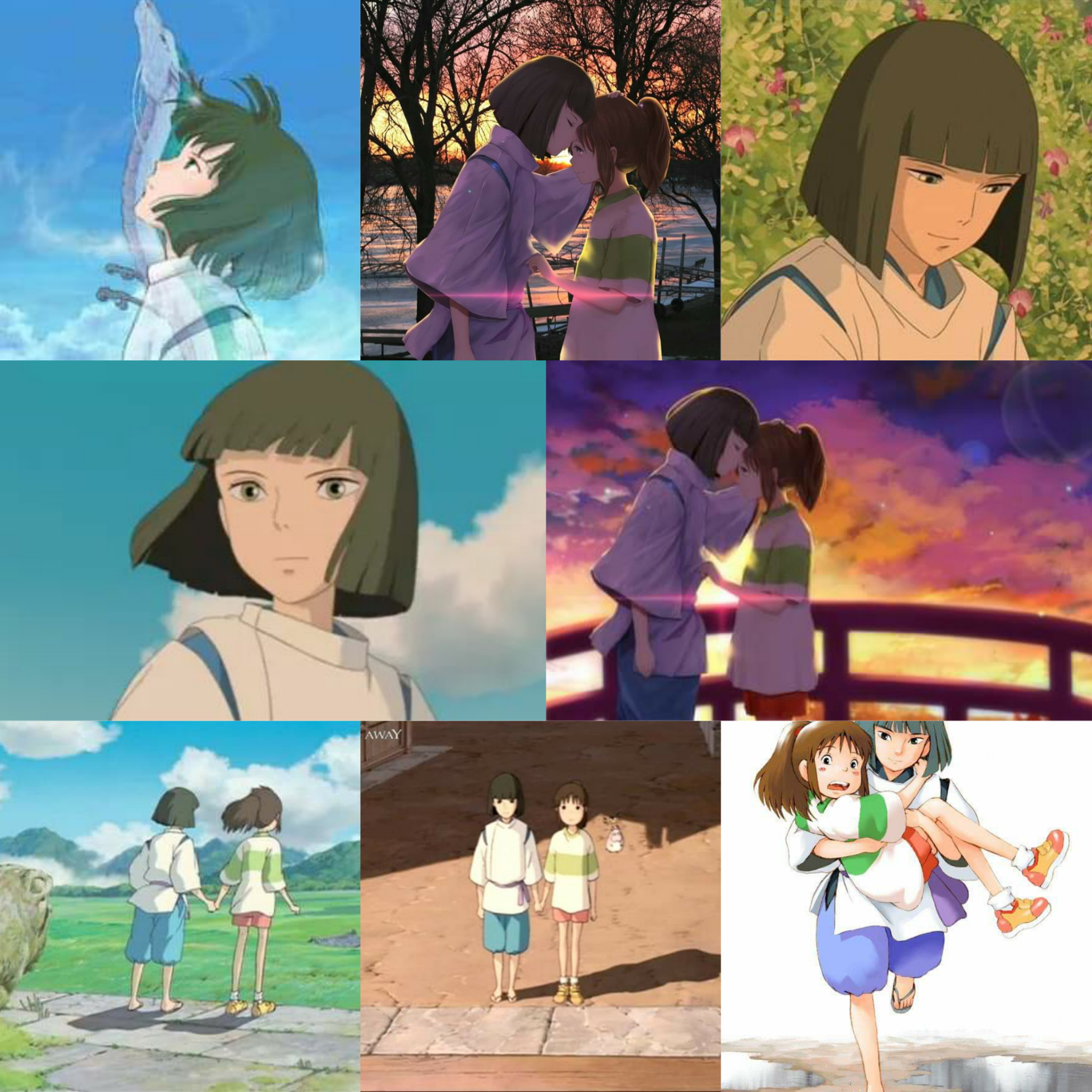 spirited away chihiro and haku meet again