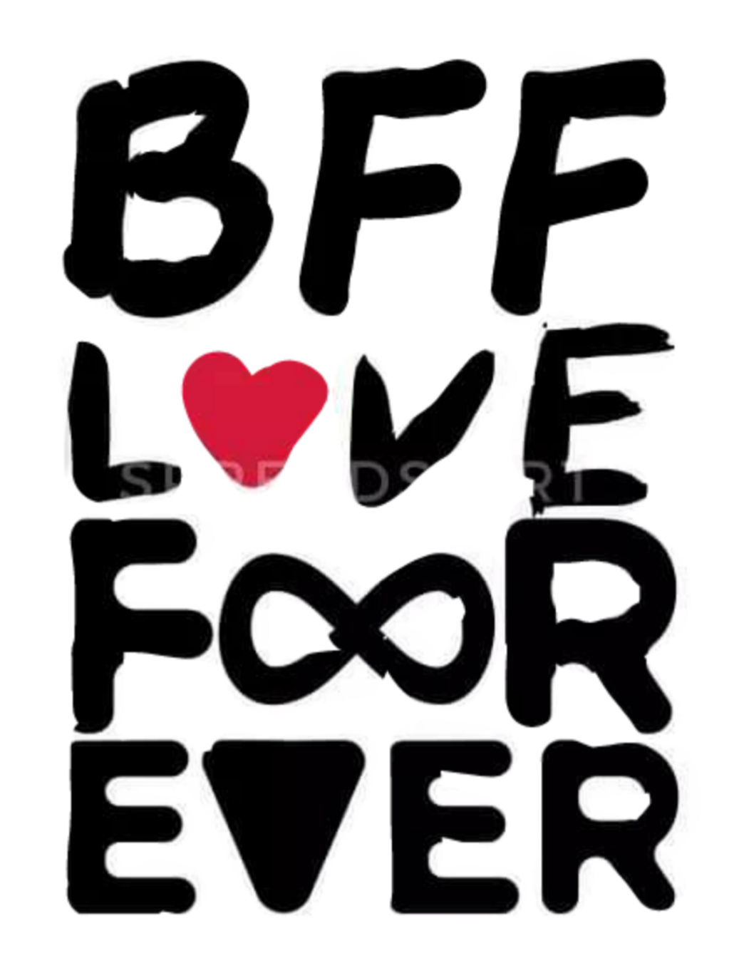 bff best-friend friends - Sticker by Amber