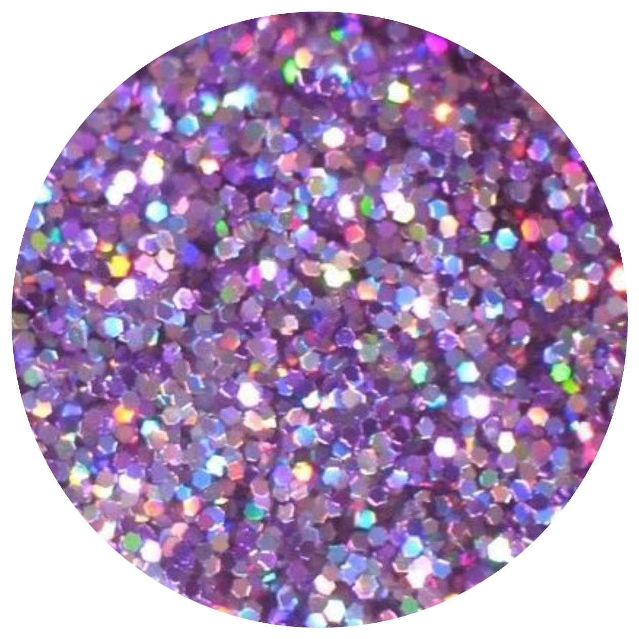 glitter purple holographic sticker by @spqrklychely