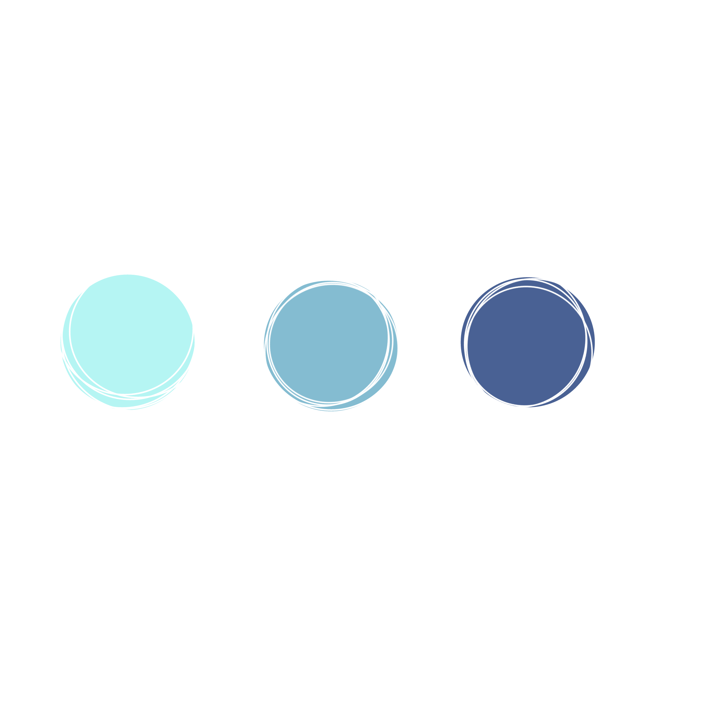 circles aesthetic white blue sticker by @--pastel_girl--