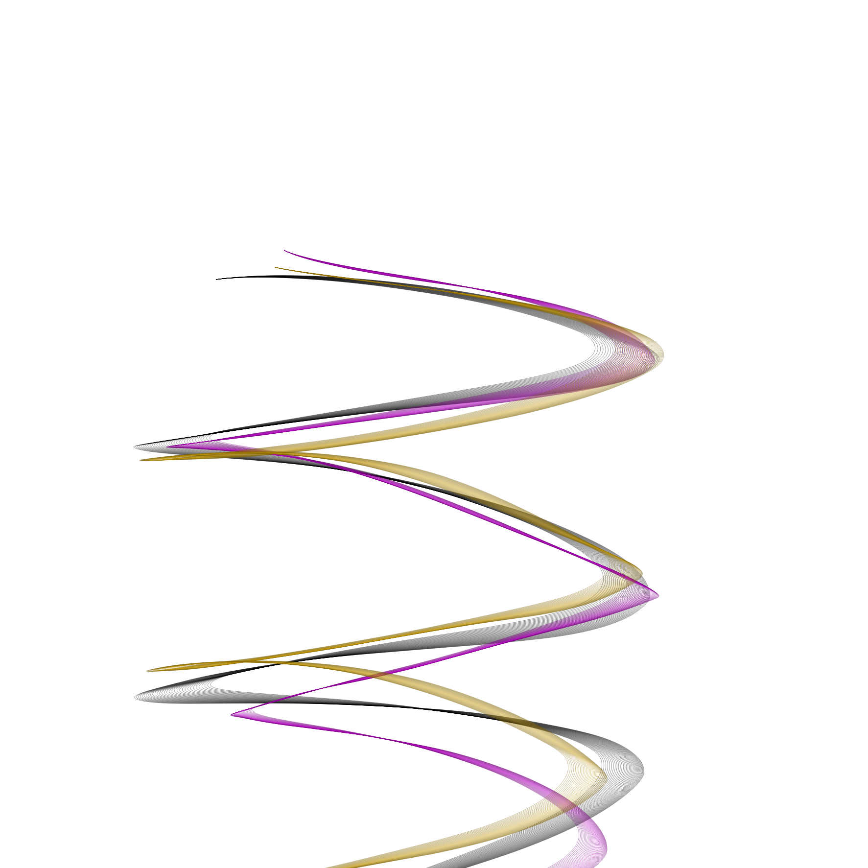 black pink yellow lines colorful sticker by zeniaa_