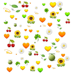 hearts yellowaesthetic greenhearts sunflower🌻 hashtag freetoedit