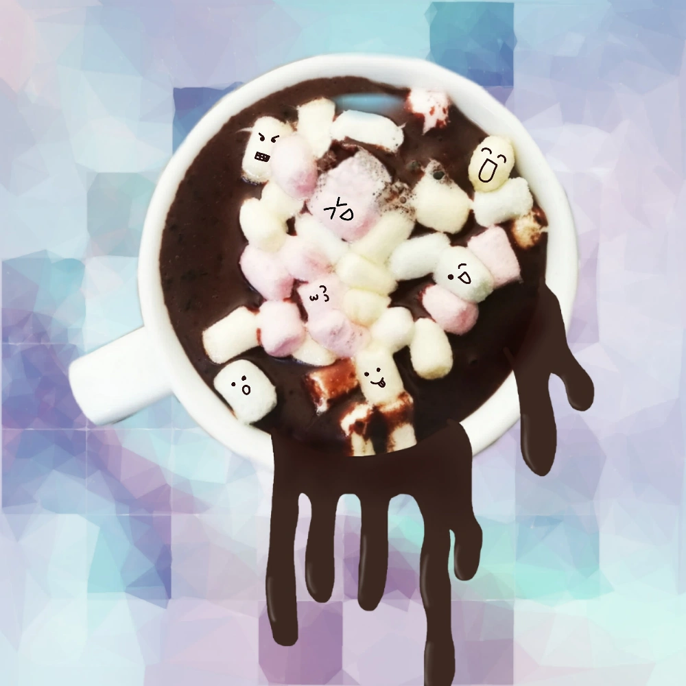  Cute marshmallows in