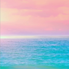 love beach peaceful colorful pink freetoedit