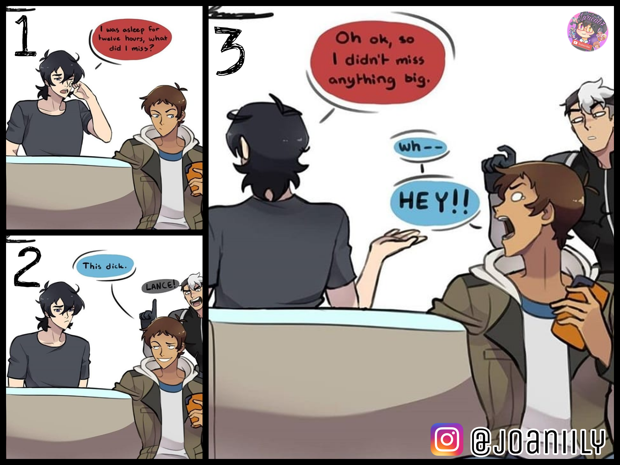 Discover the coolest #freetoedit #klance #comic #yaoi #BL #lancexkeith #kei...