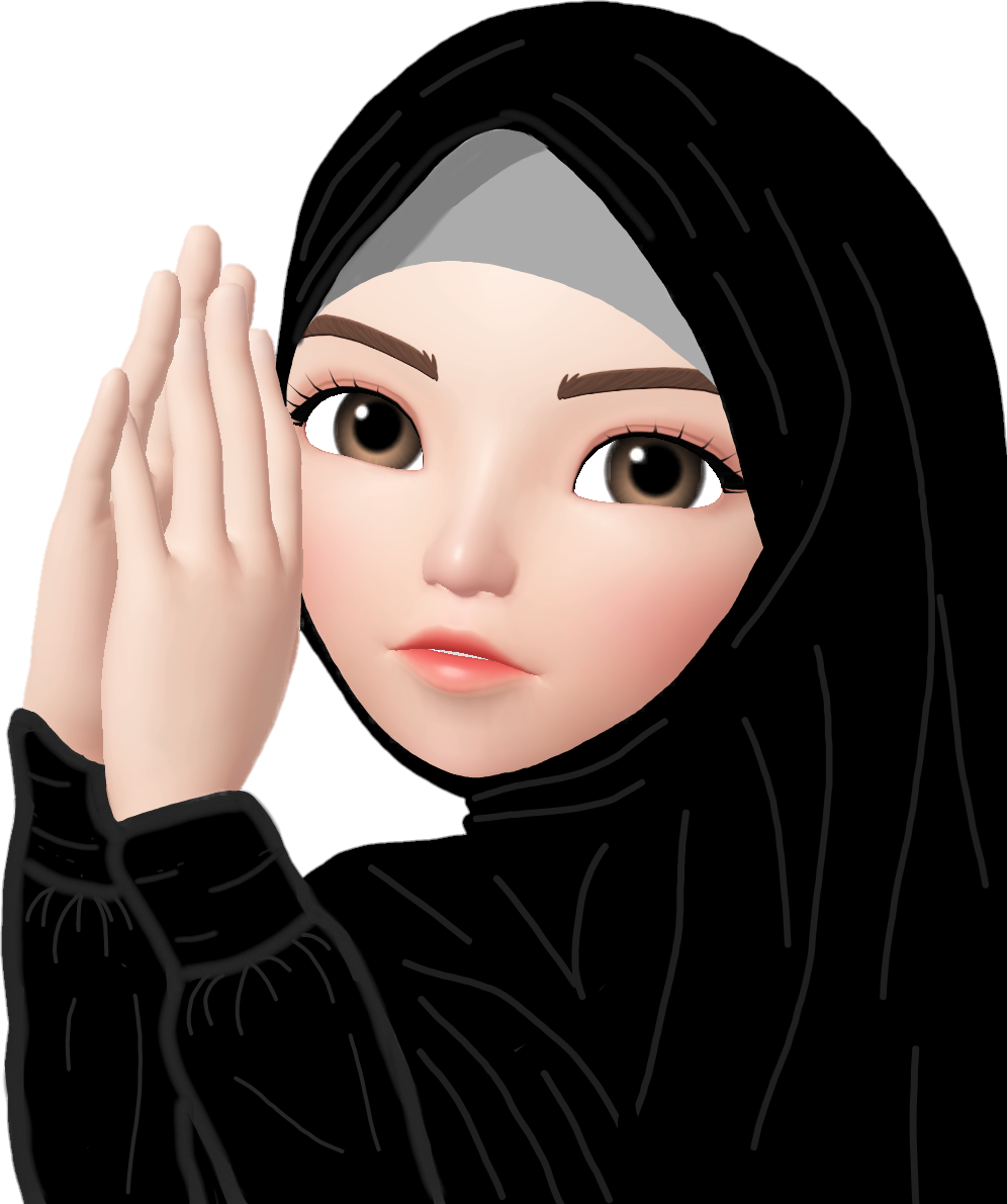 76 Gambar Animasi Zepeto Hijab Kekinian