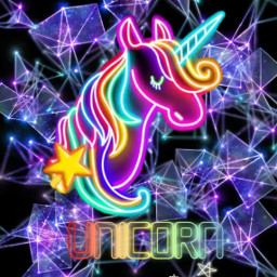 freetoedit neonunicorn unicorn neon ircneonremix