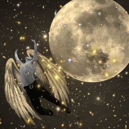 freetoedit moon heaven angel space