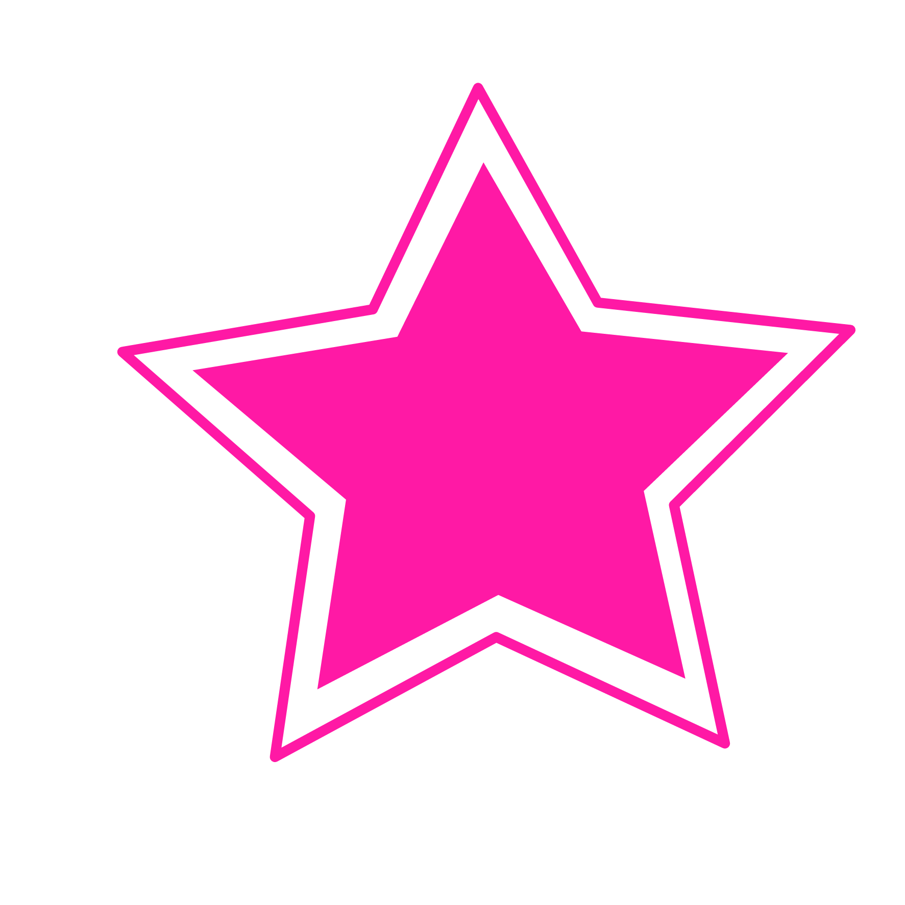 Resultado de imagen de estrella rosa png