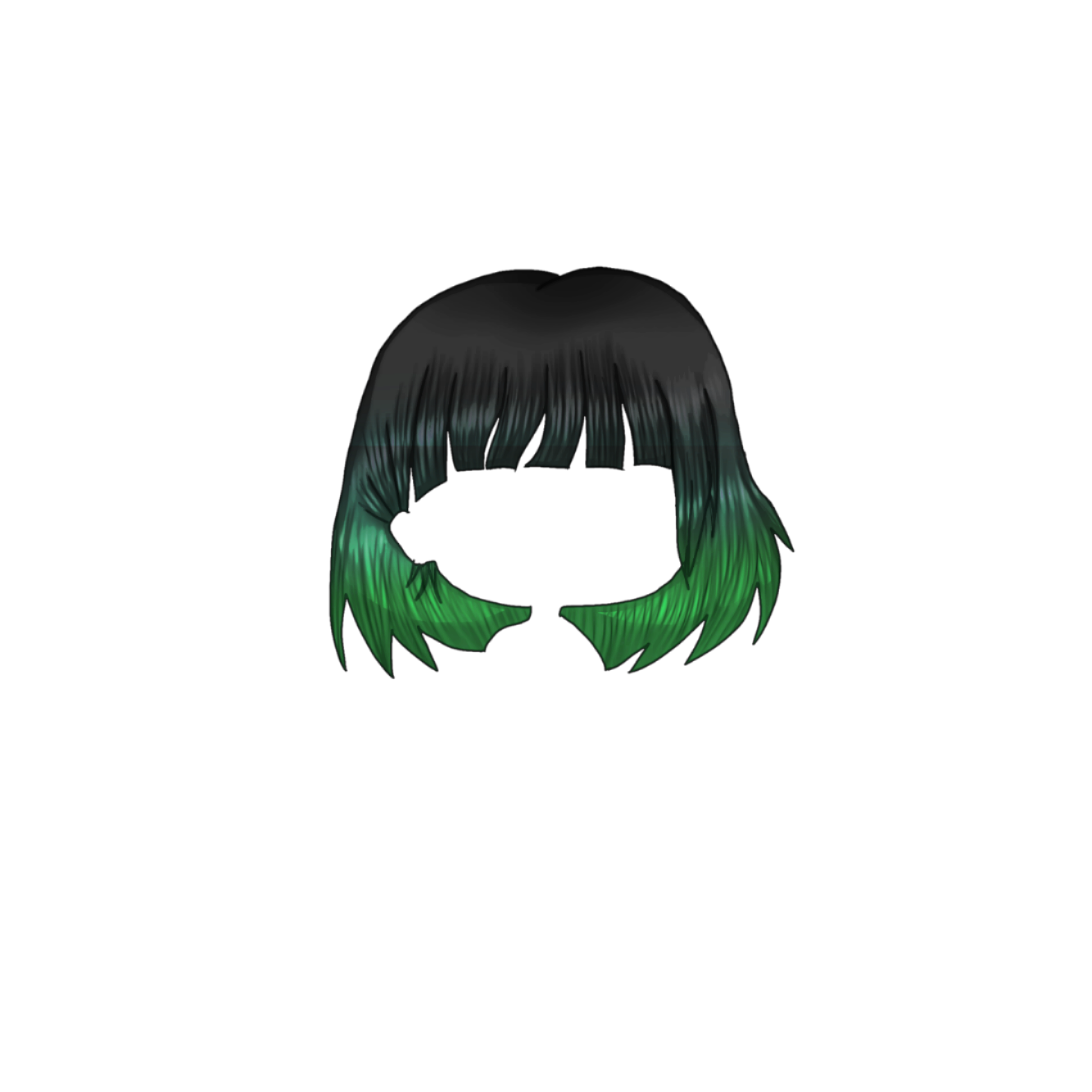 gacha hair chiesuka freetoedit gacha sticker by chiesuka