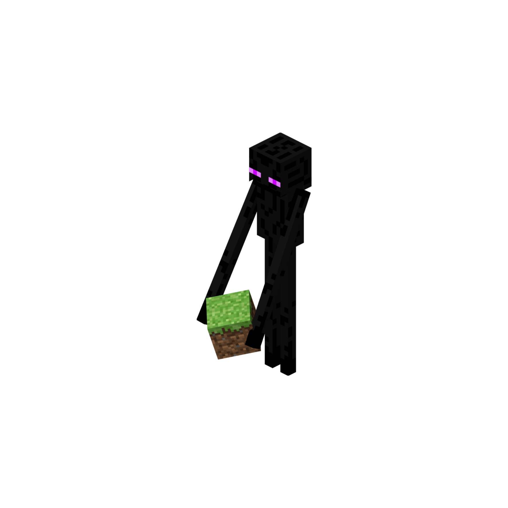 Minecraft Enderman Holding Block - vrogue.co