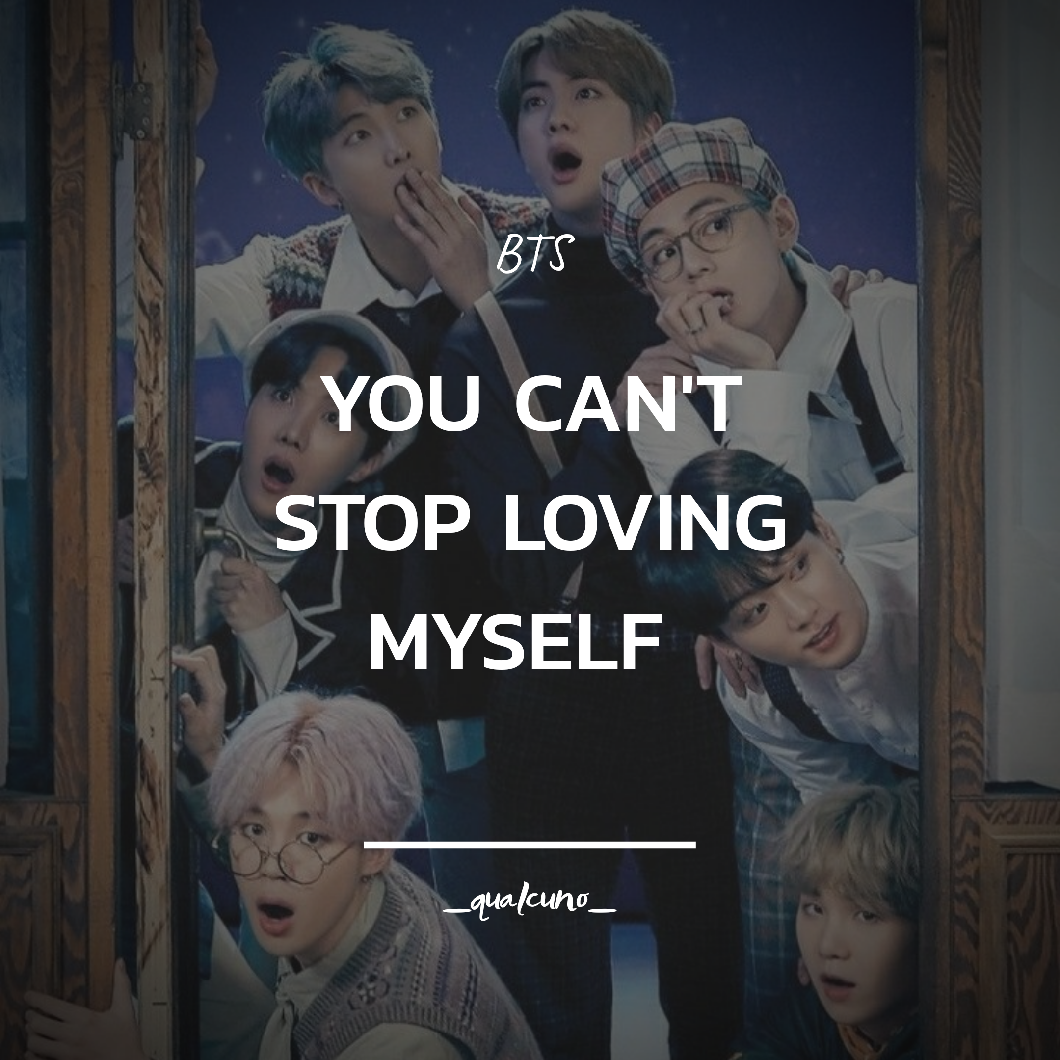 Kpop Bts Bangtanboys Idol Song Quote Image By