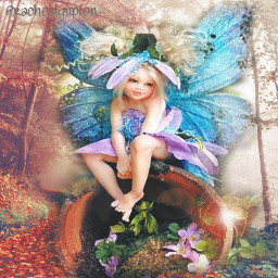 freetoedit garden love princess fairyland