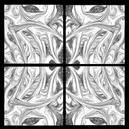 abstractart blackandwhite mirroreffect reflection lineart