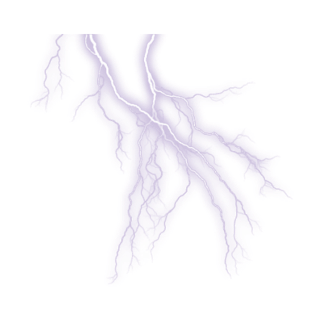 Молния картинка на прозрачном фоне