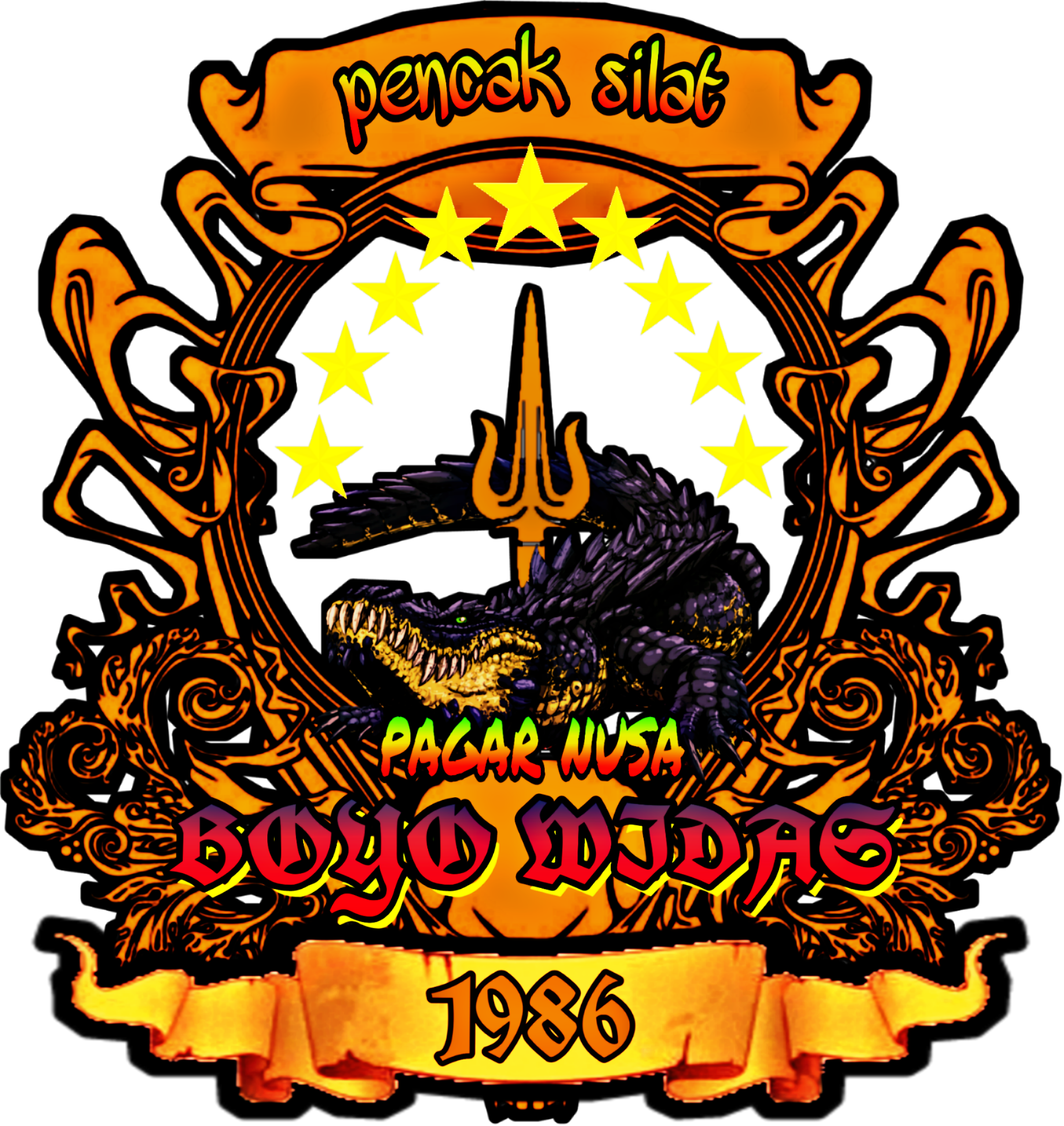 Pagar Nusa Sticker By Pagarnusaboyowidas