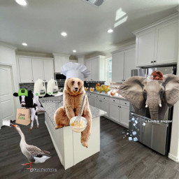 freetoedit food green cow elephant bear goose chick fashionique picsart chef icecream milk egg coffee cake icecube ubereats crackedegg hatch kitchen delivery picsartchallenge challengesubmission indoor ecamiintherightplace amiintherightplace