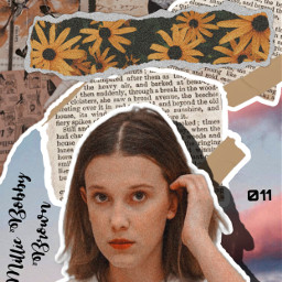 milliebobbybrown strangerthings eleven things people flowerpower aesthetic caution boho triangle shapes tiny popart replayit curvestool picsarteffects doubleexposure araceliss imagination fantasy surrealism visualart freetoedit