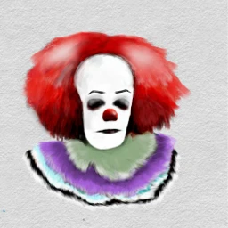 freetoedit clown it pennywise art dcclowns