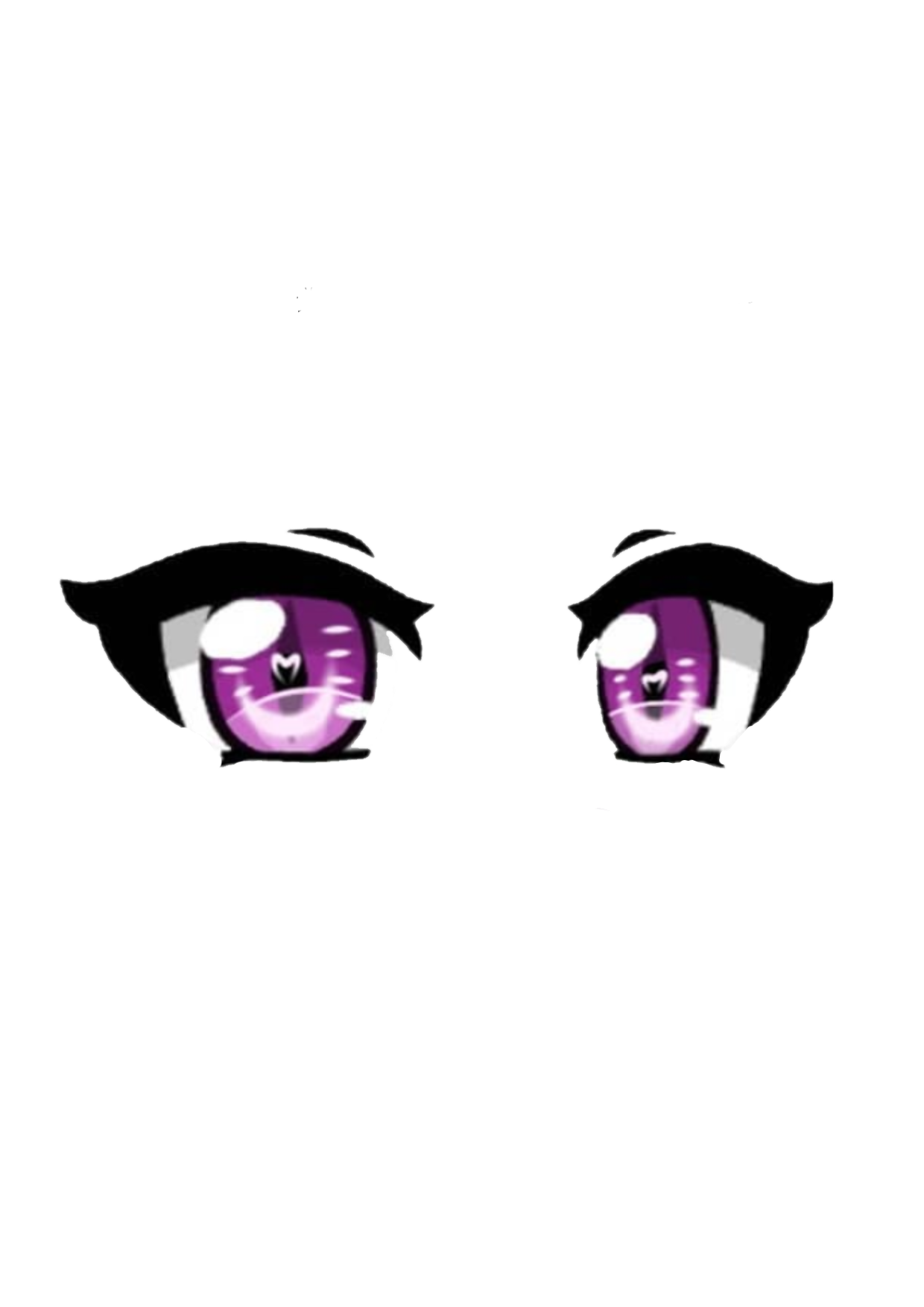 Gacha Life Purple Eyes