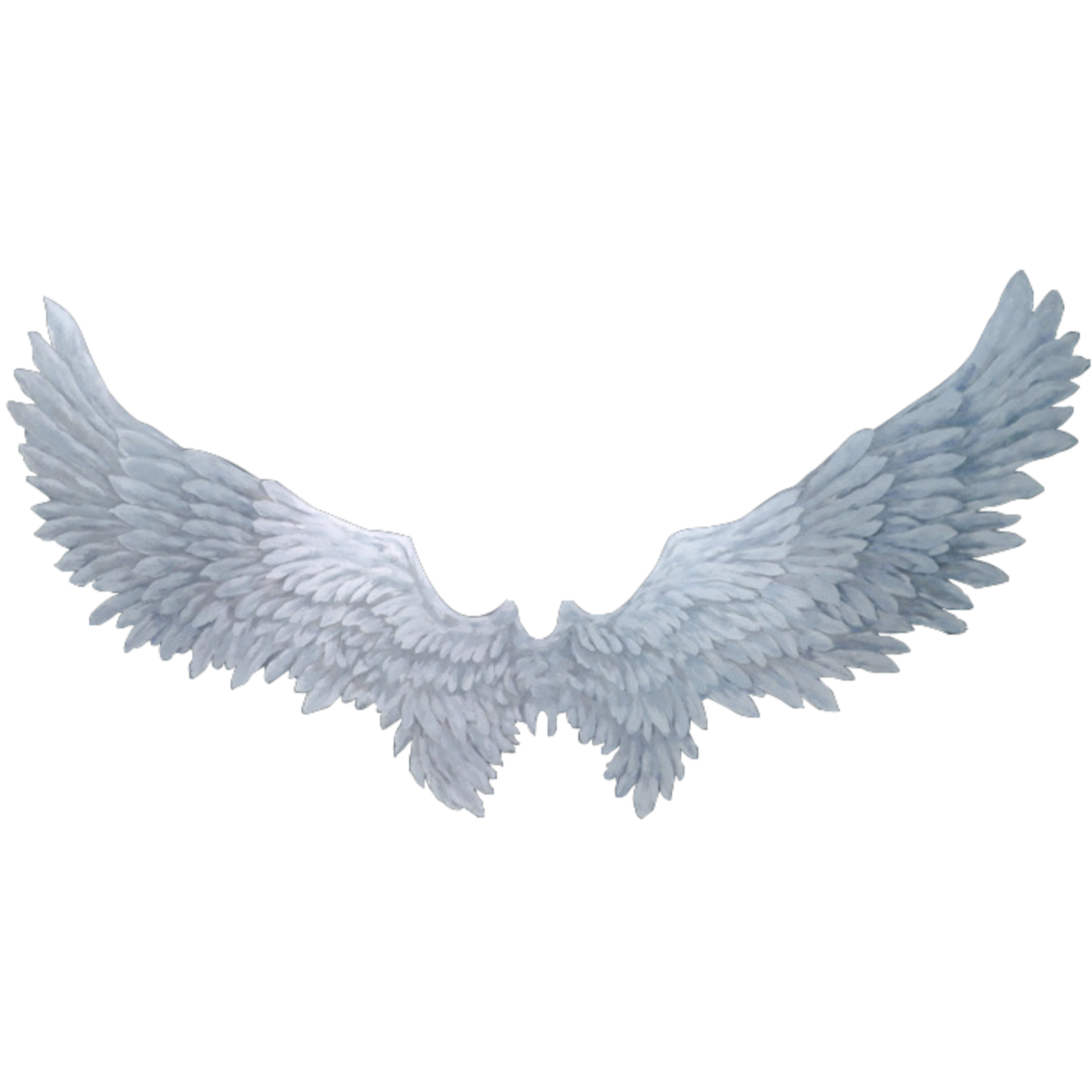 angel angelwings wing winga blue sticker by @berilarts