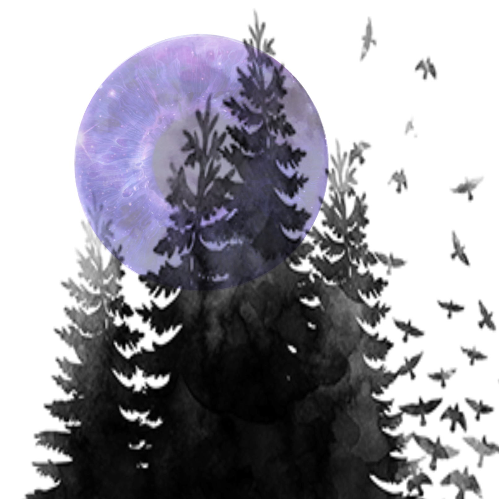 moon-shadow-moonshadow-wood-freetoedit-sticker-by-kipjexc