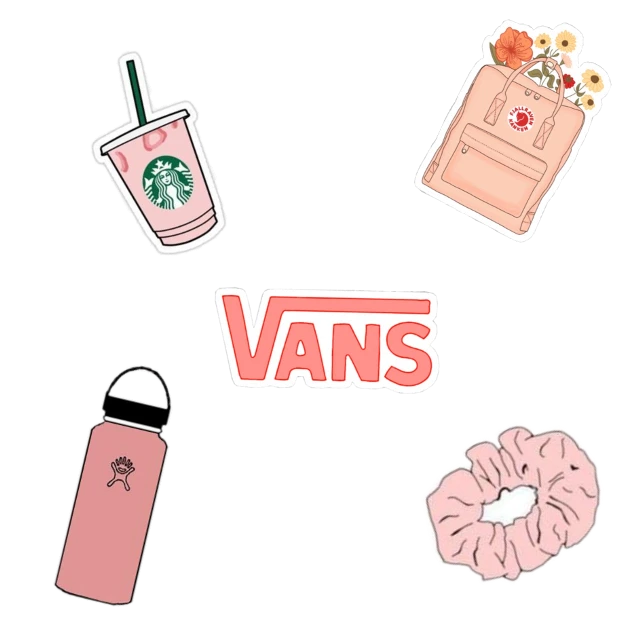 Vsco Pink Starbucks Sticker By Liv