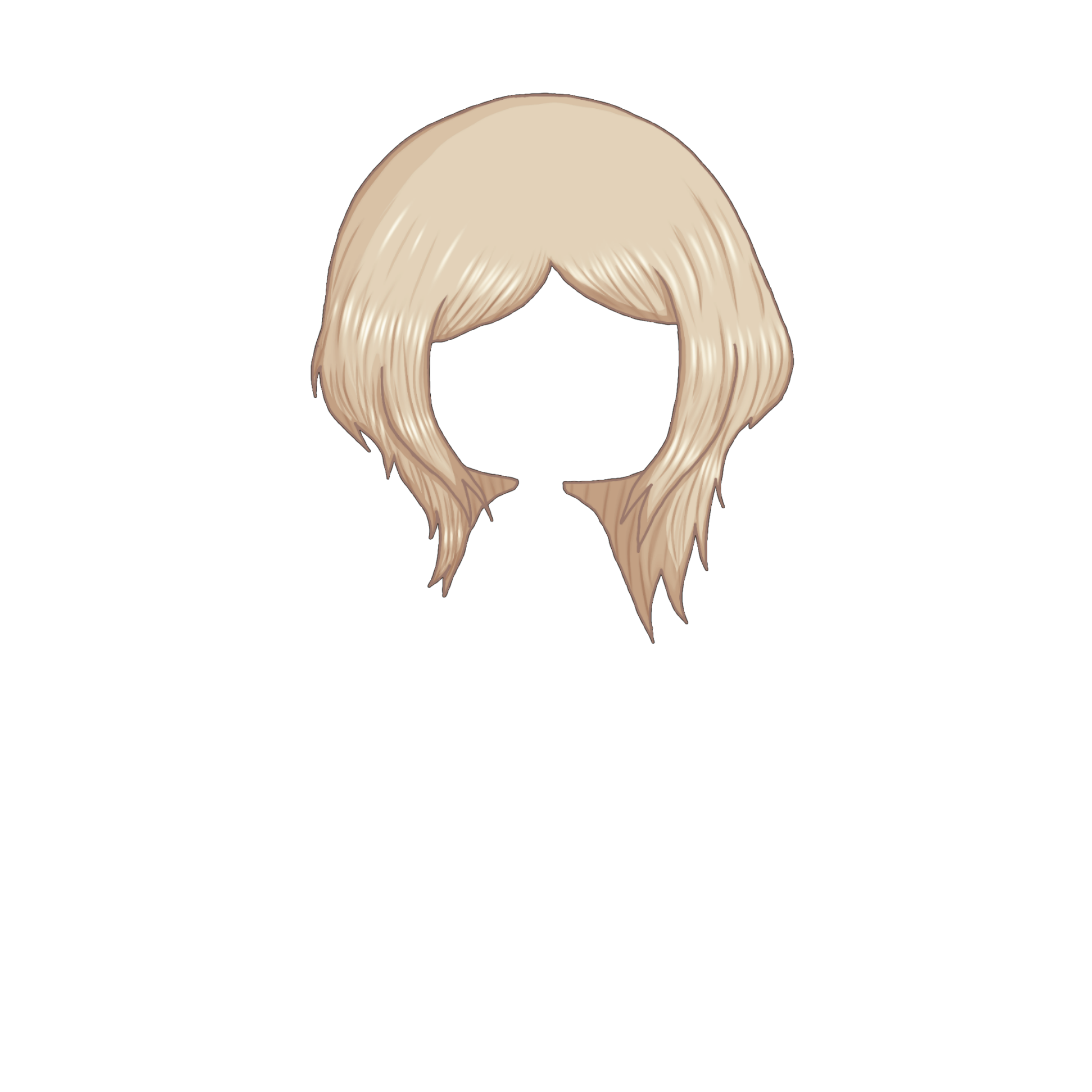 gacha hair chiesuka freetoedit gacha sticker by chiesuka