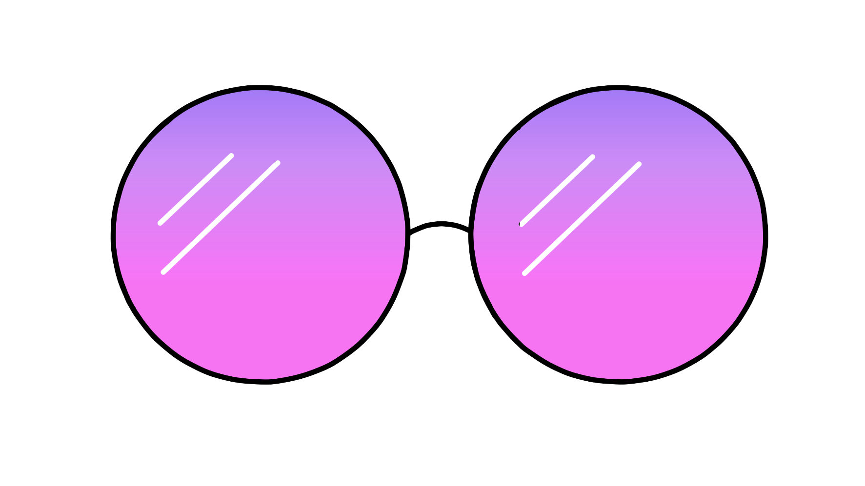 freetoedit glasses pink sunglasses sticker by meeori