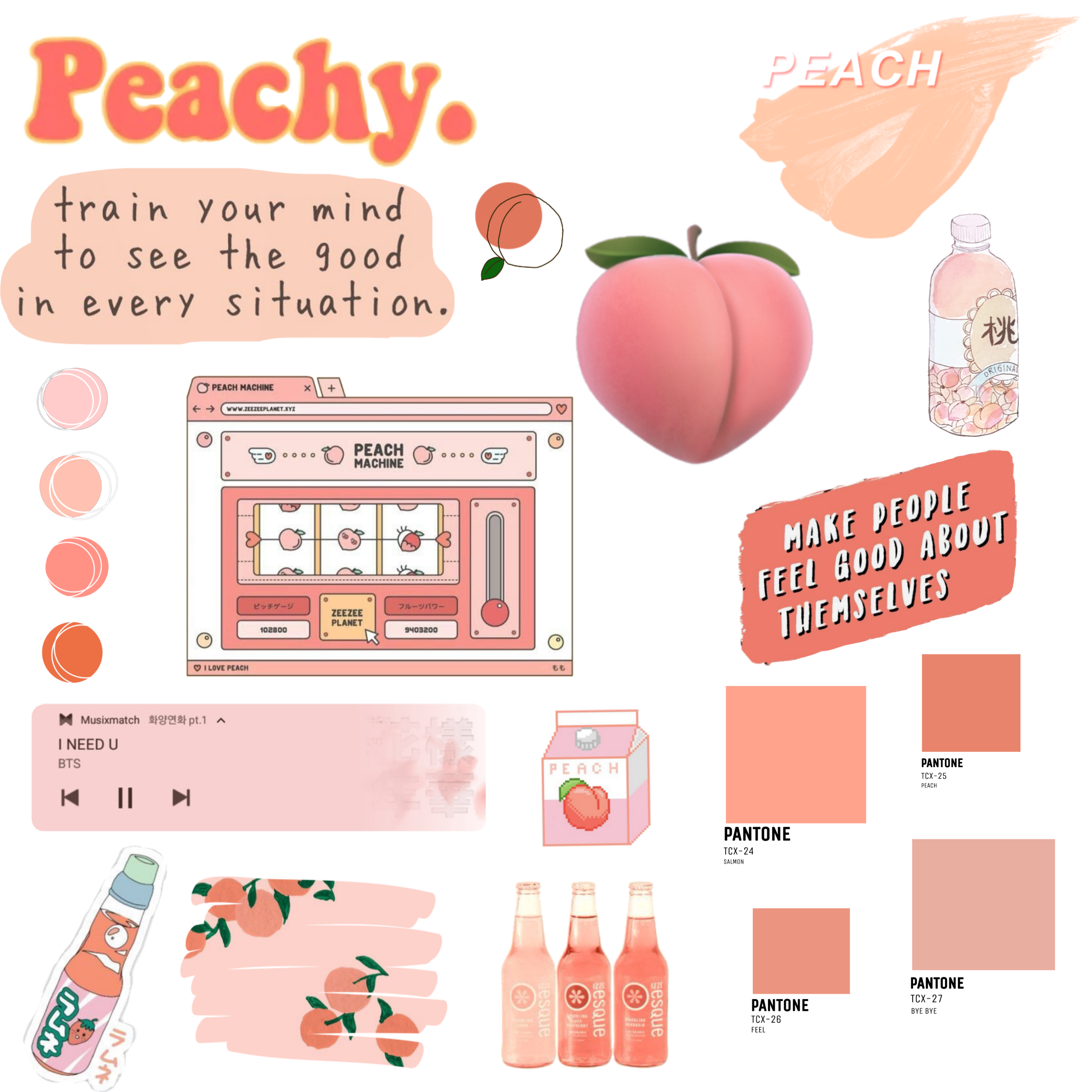 peachy cute aesthetic freetoedit sticker by @nahomybal21.
