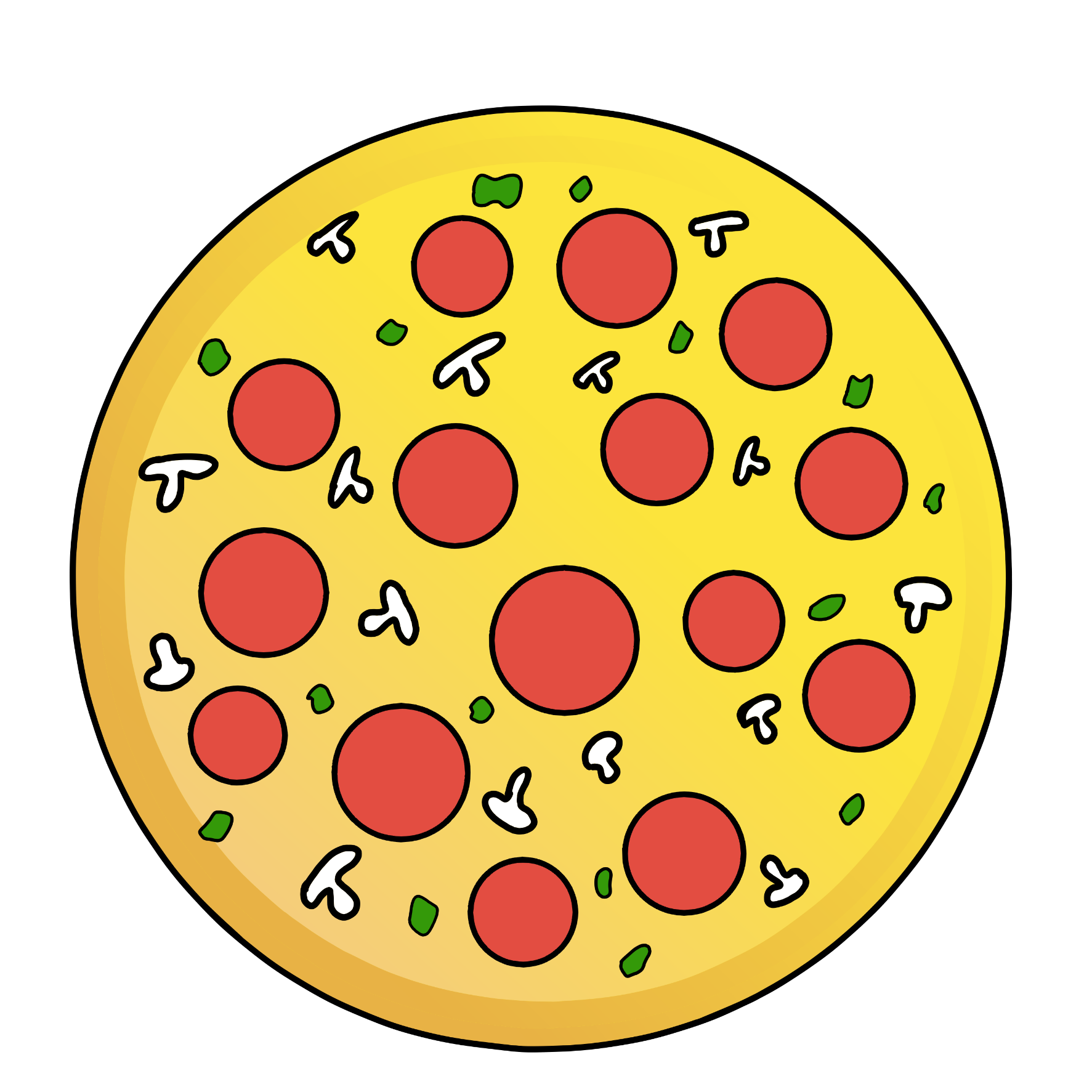 Freetoedit Pizza Aesthetic Red Yellow Sticker By @meeori