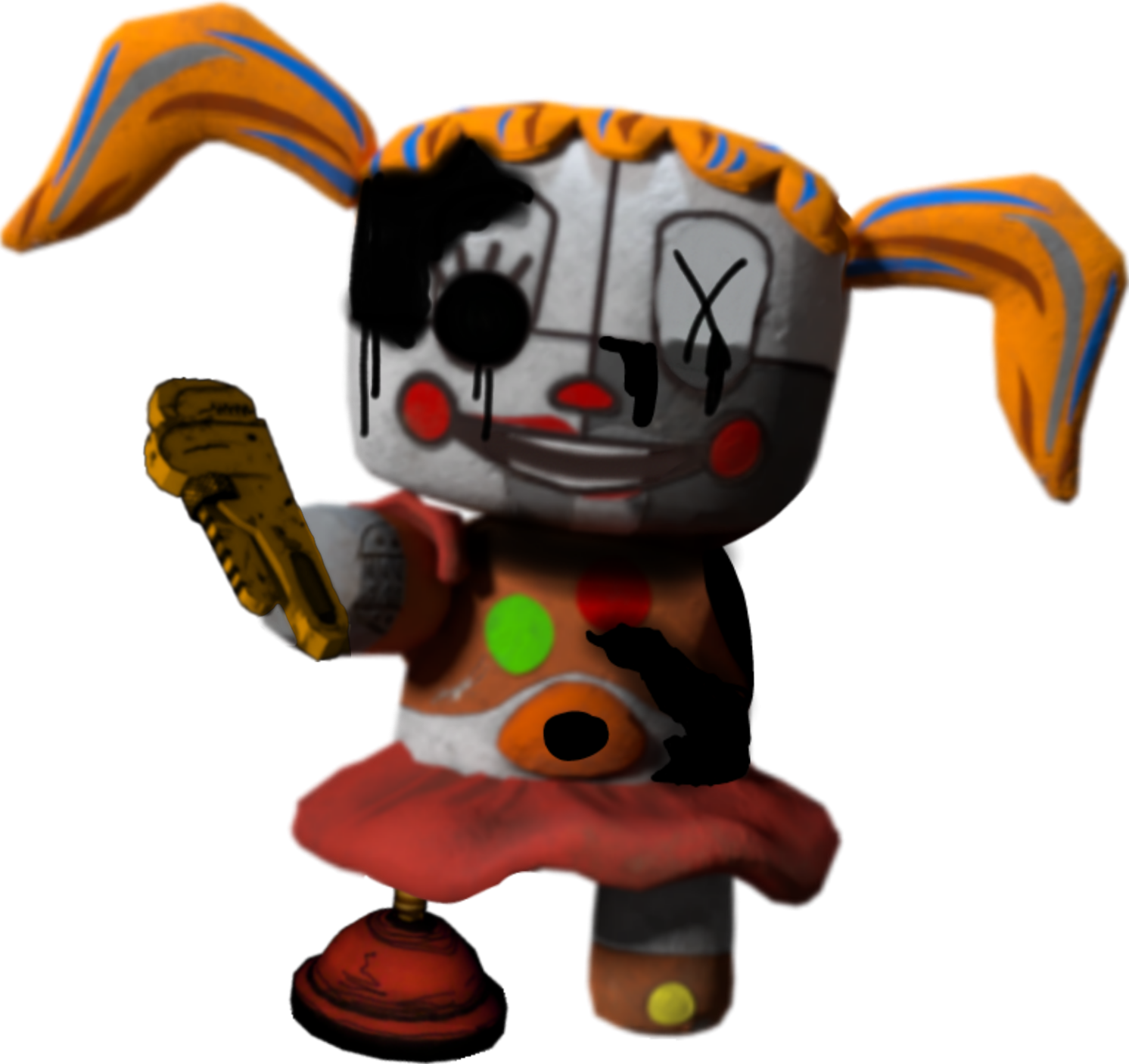 scrap baby plush