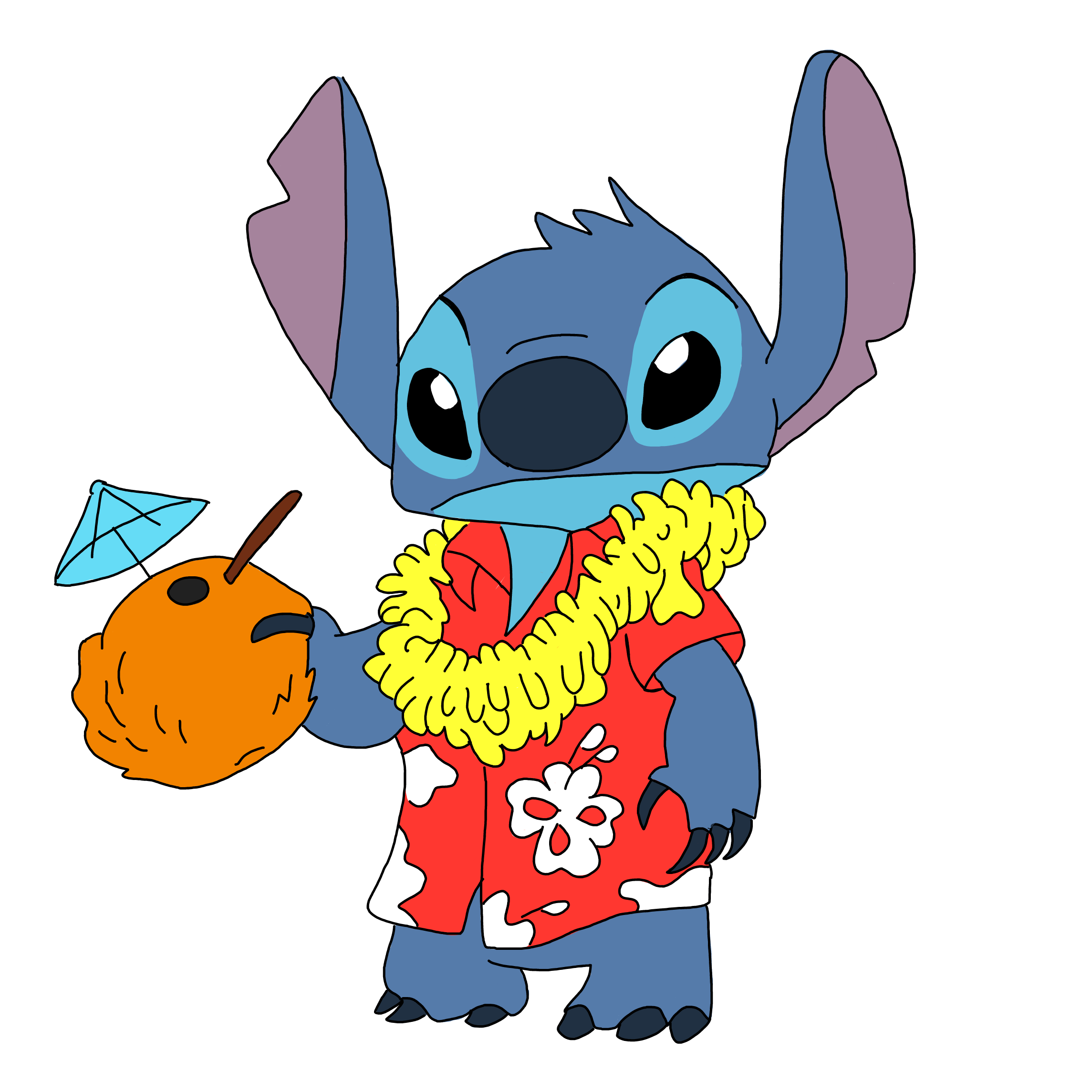 Lilo Stich Liloandstitch Stitch Sticker By Becky Marie