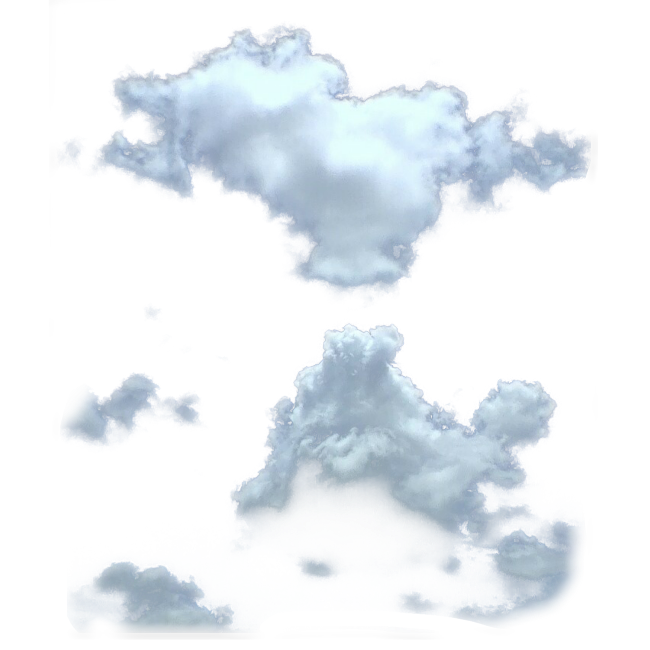 clouds nubes algodon cielo sticker by @stickersman