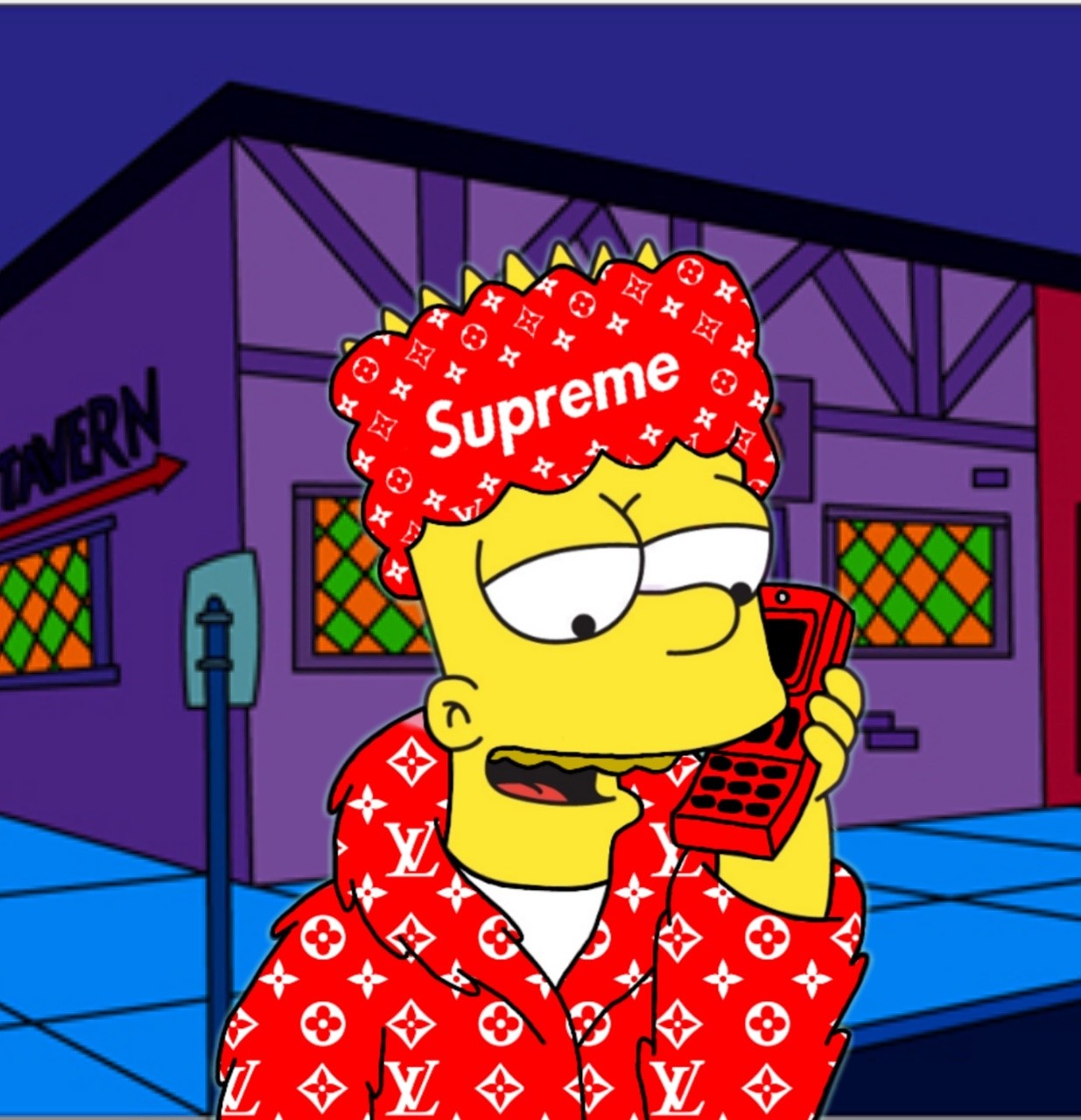 Simpson Supreme Wallpaper / Simpsons Supreme Wallpapers - Wallpaper ...