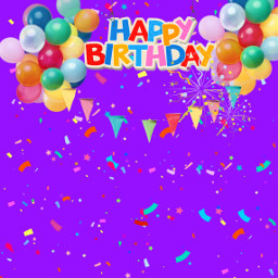 freetoedit happybirthday birthday colors party