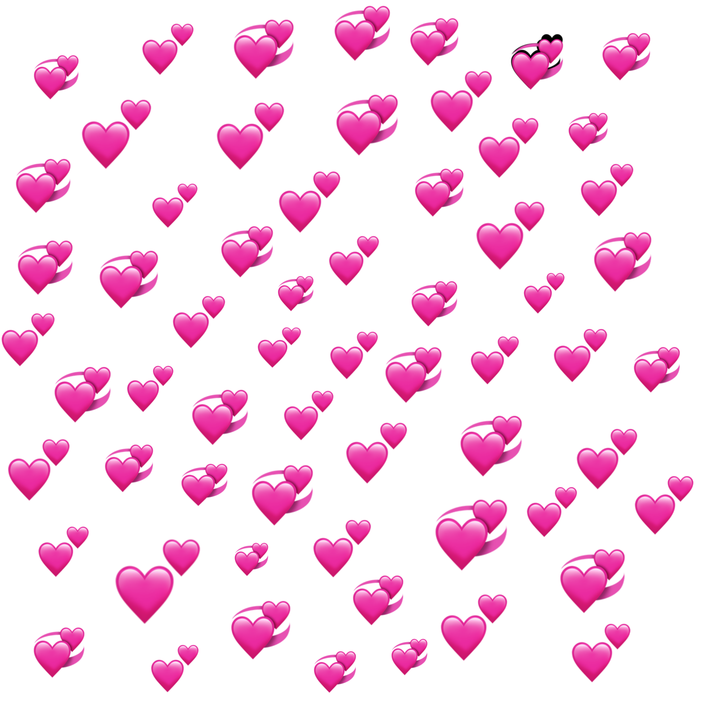 freetoedit heart iphone emoji sticker by @2yoonmin_