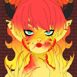 freetoedit fire girl wallpaper monstergirlmaker
