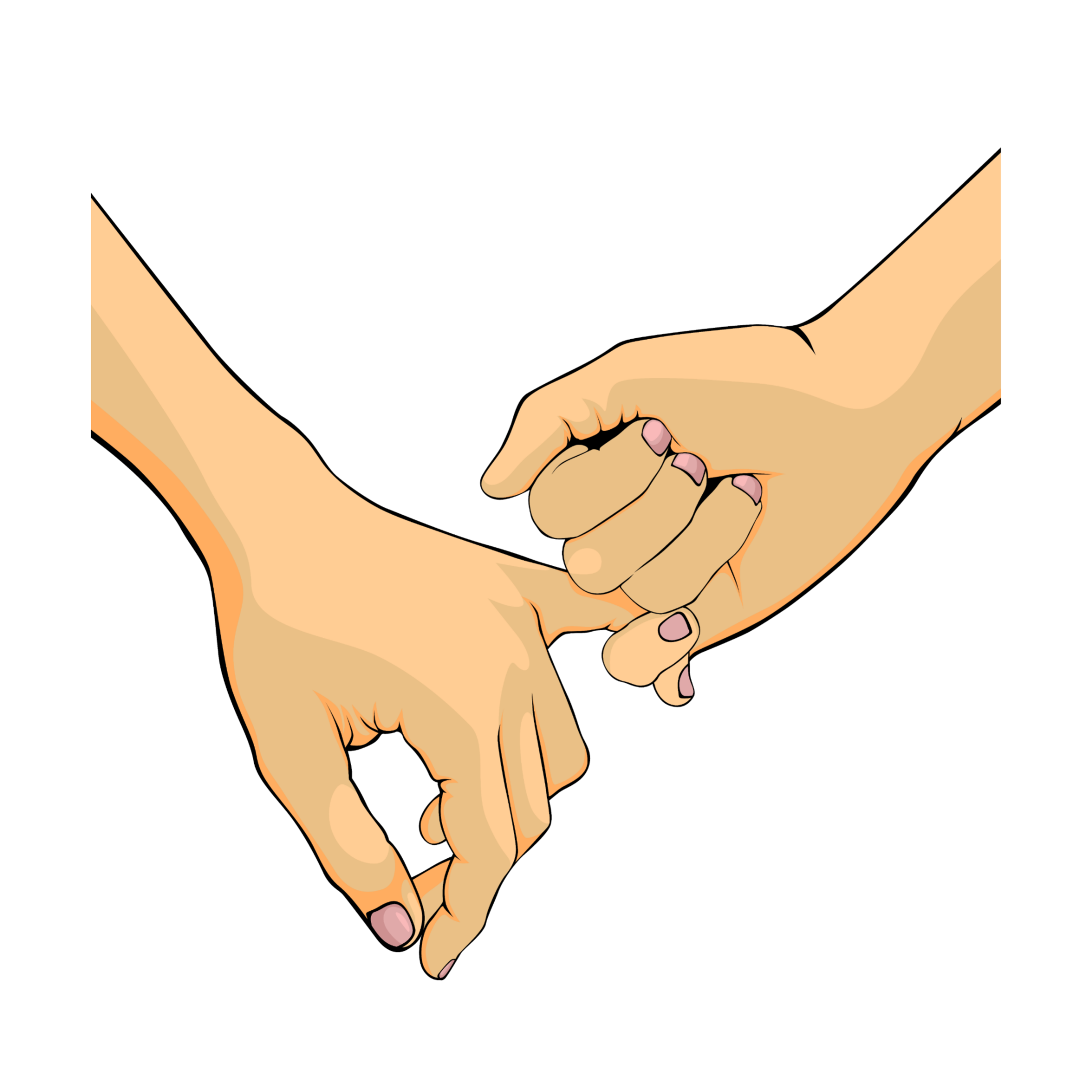 pinky-promise-freetoedit-sticker-by-cameron777rose