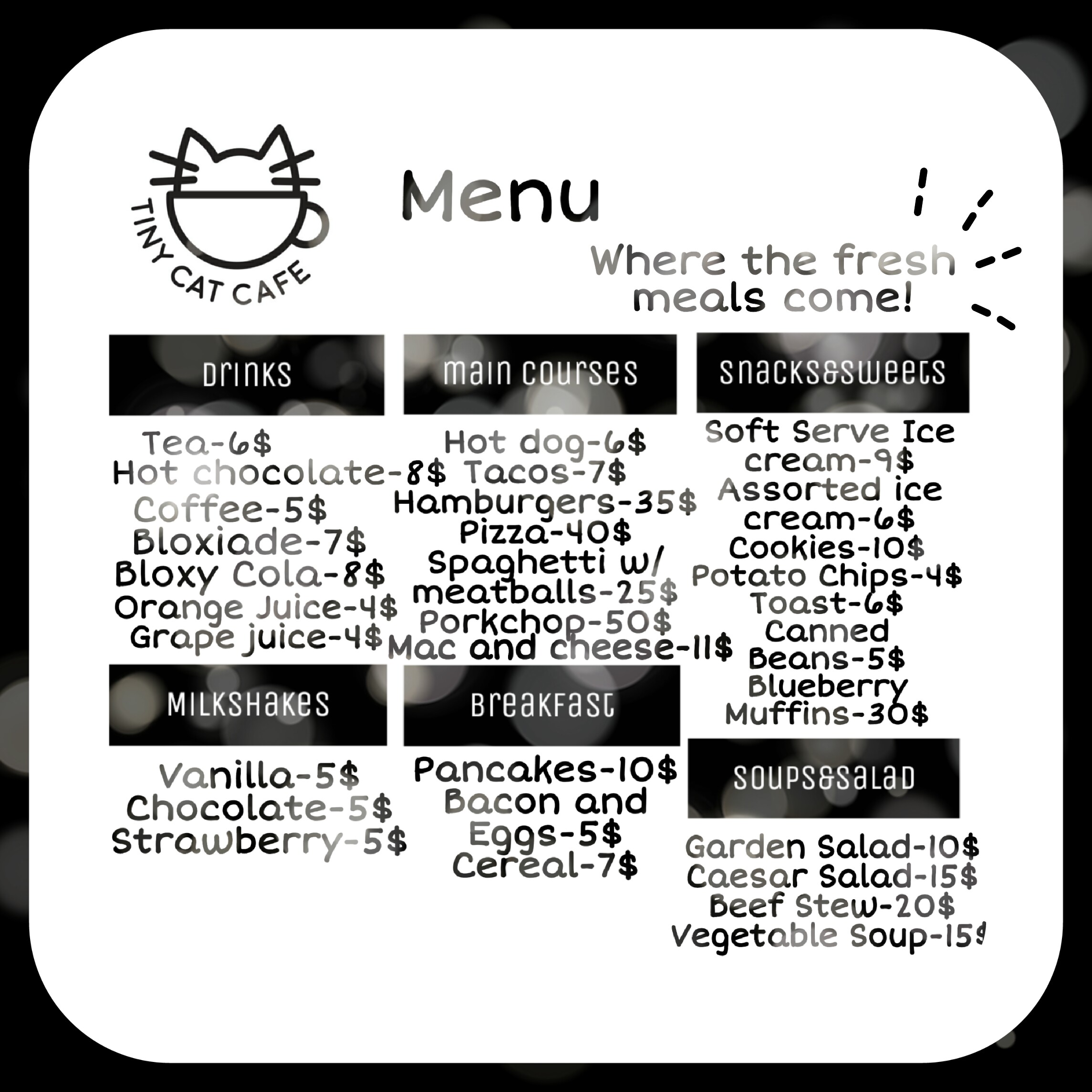 Menu Roblox Bloxburg Cool Image By Lamijapodrug4 - roblox bloxburger menu