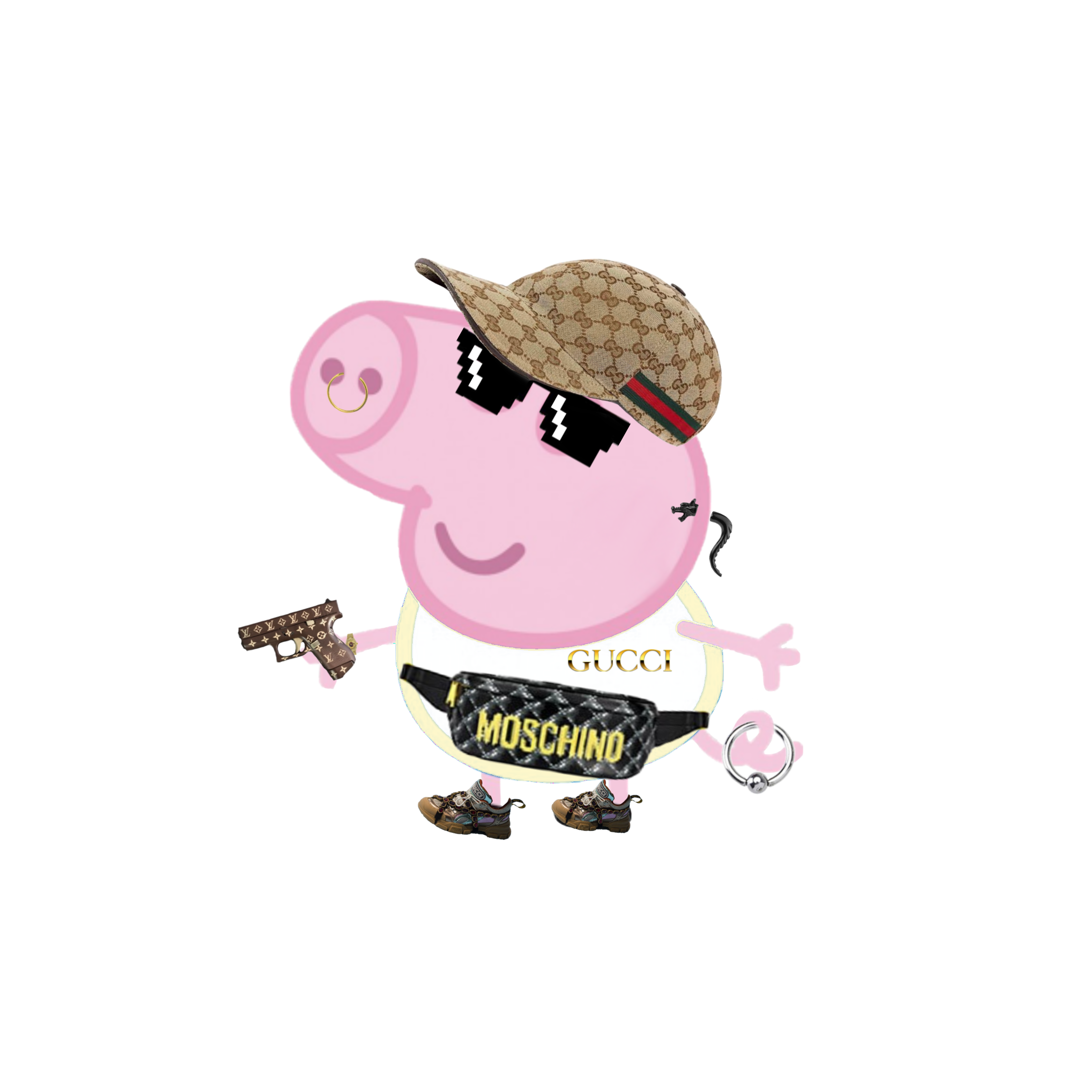 peppa pig hat gucci