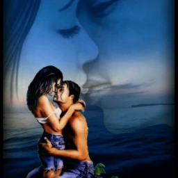 freetoedit couple kissing love woman ircpaddleboard