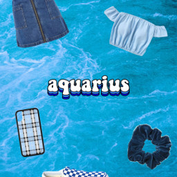 aquarius zodiac freetoedit