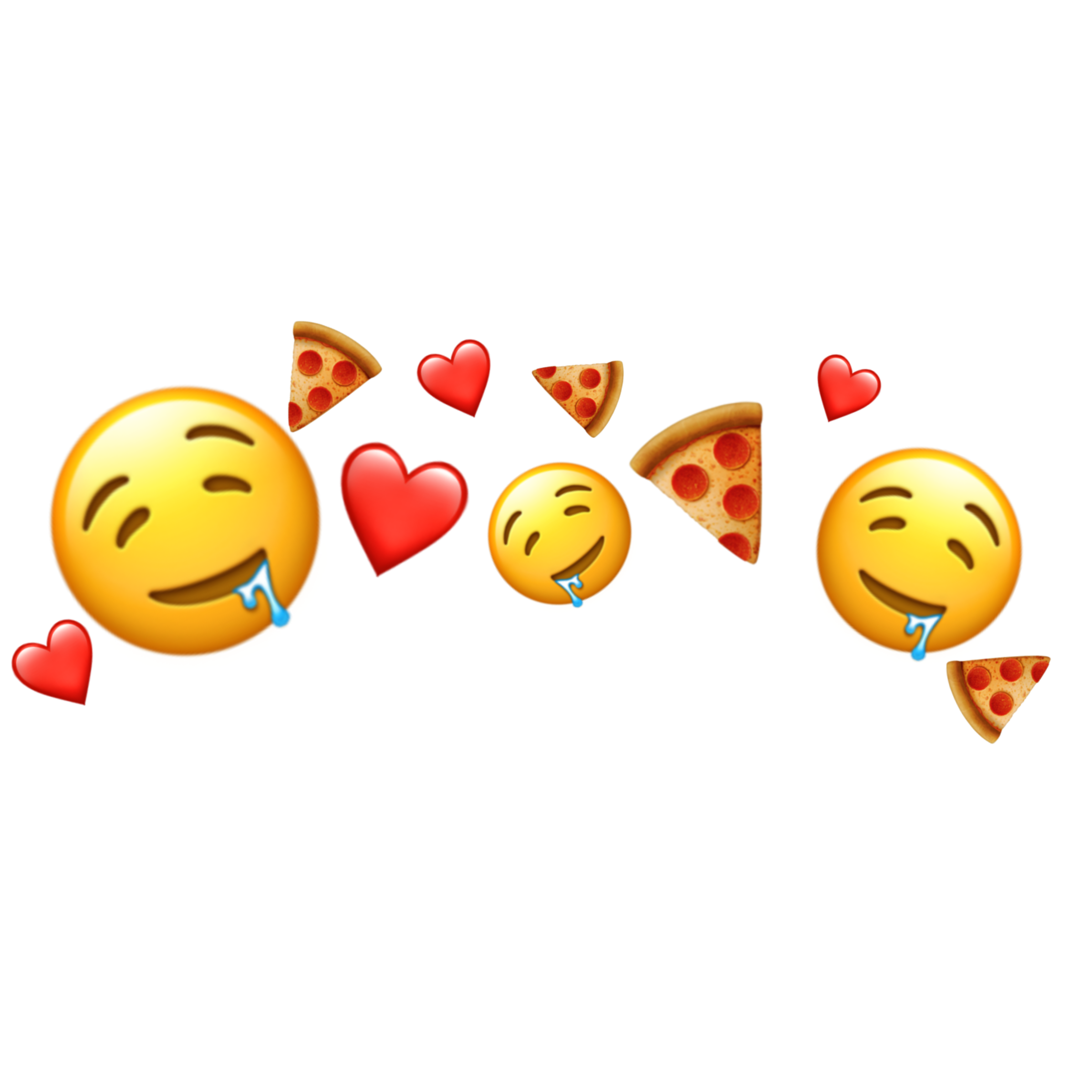 Pizza Emoji Emojicrown Sticker By 10980253571576115969