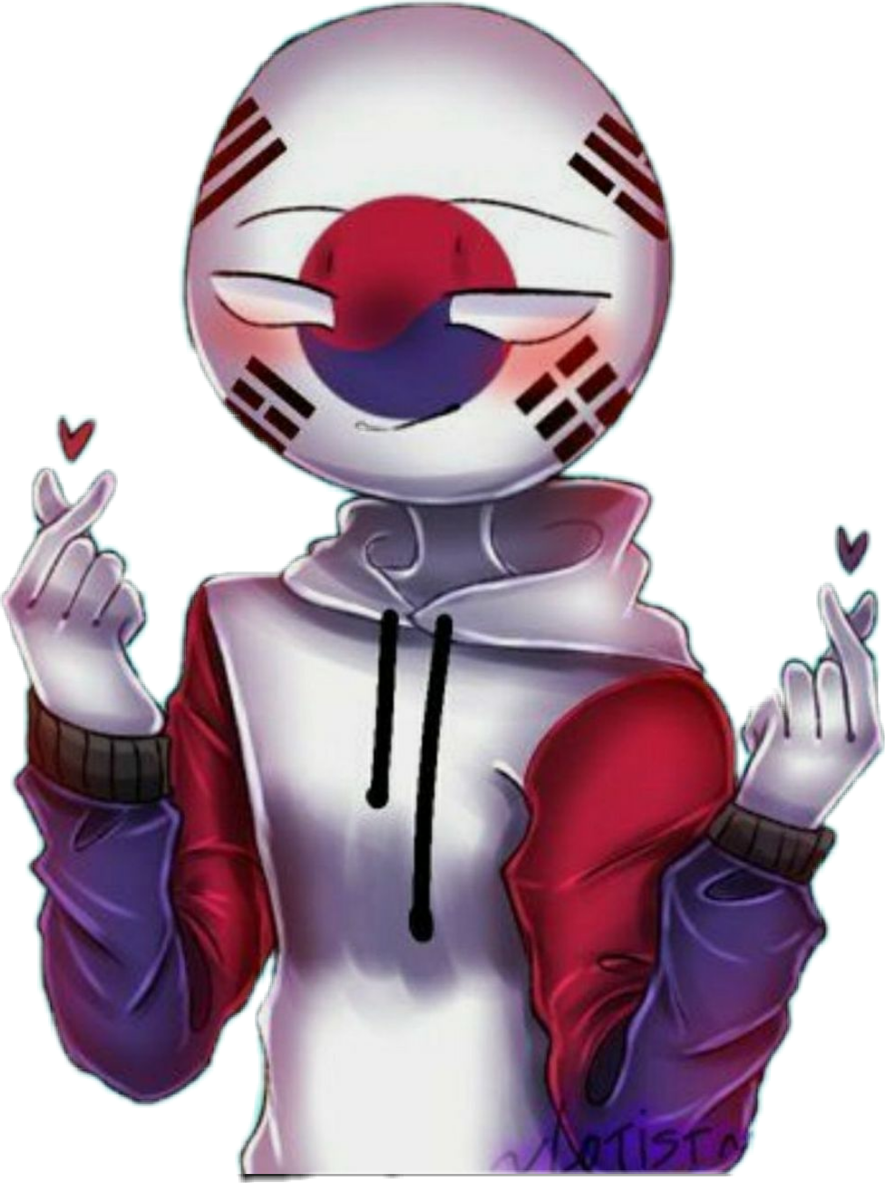 This visual is about korea countryhumans freetoedit #Korea #Countryhumans.
