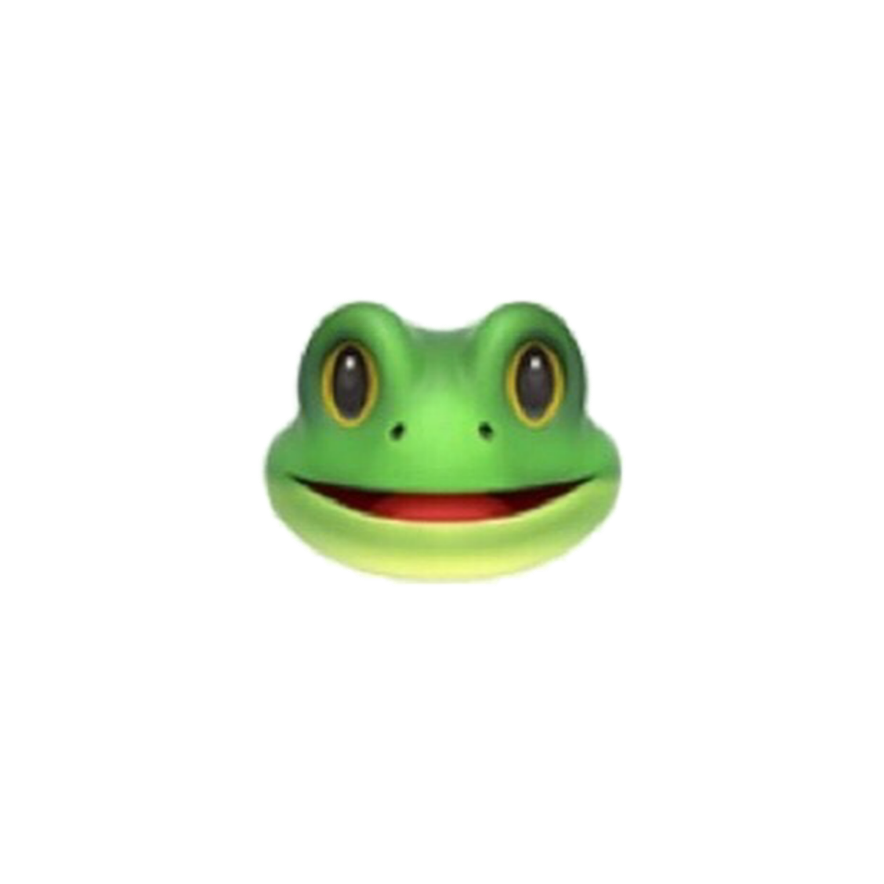 Frog Emoji PNG