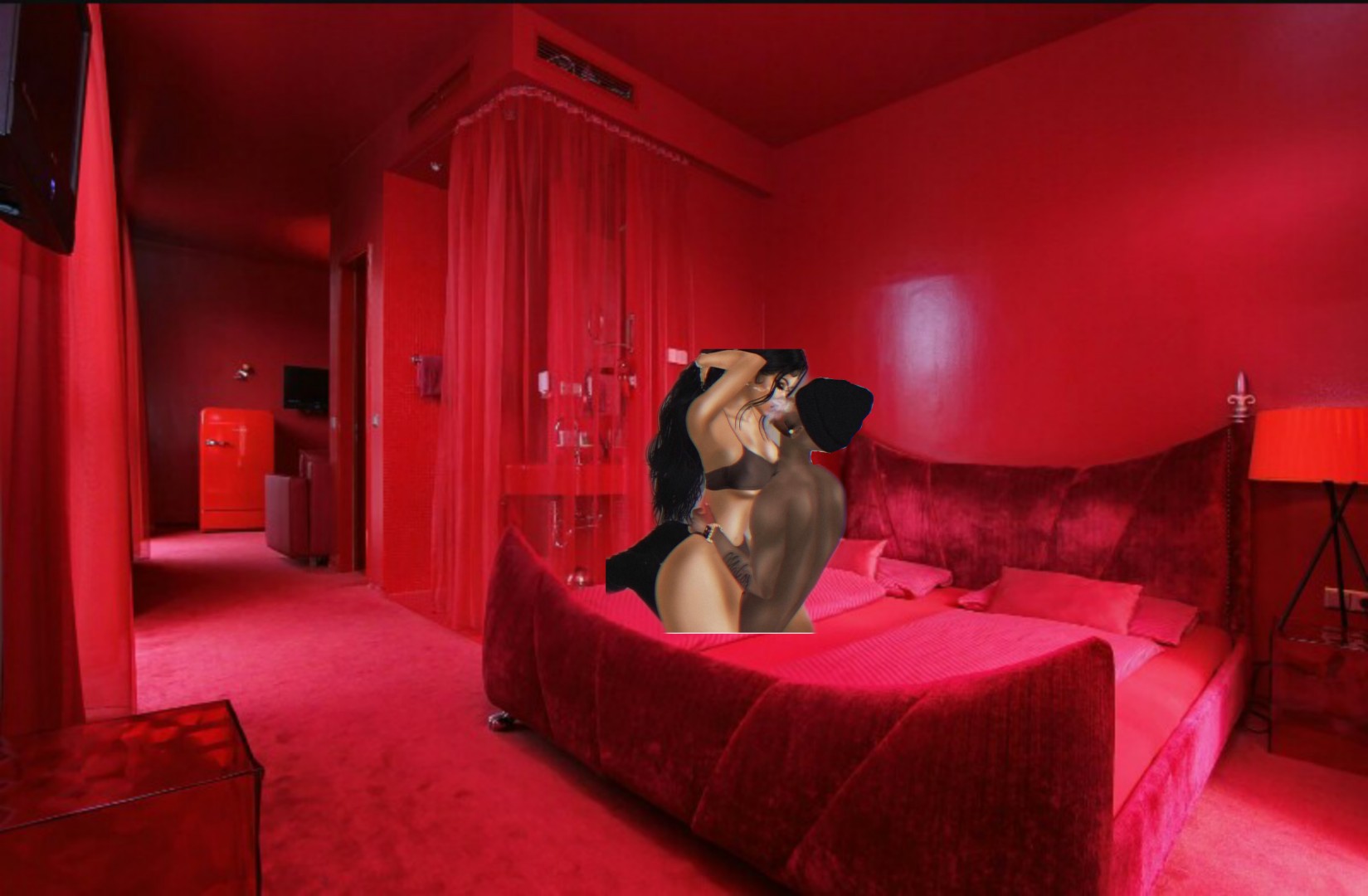 Красная комната фото. Red Room