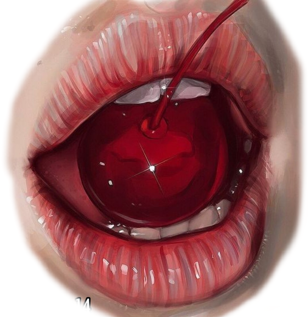 Freetoedit Sccherry Cherry Lips Sticker By @loriilaurii