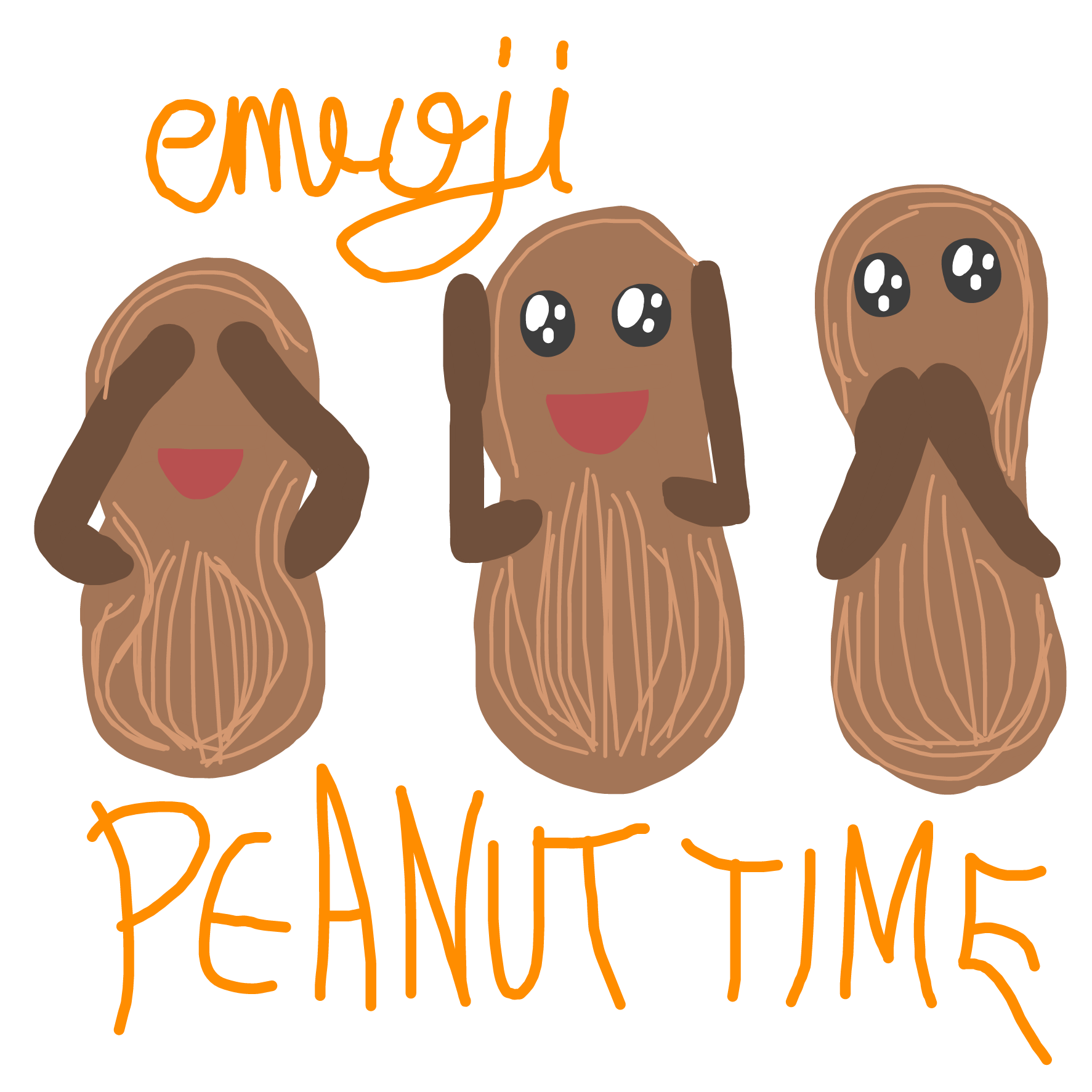 freetoedit scpeanuts peanut emoji sticker by smitov19675